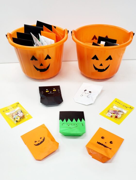 ハロウィーン企画消しゴムプレゼント