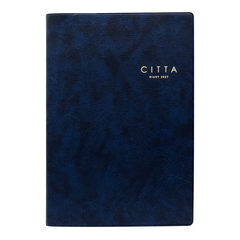 CITTA DIARY 2027 ディープネイビーの表紙