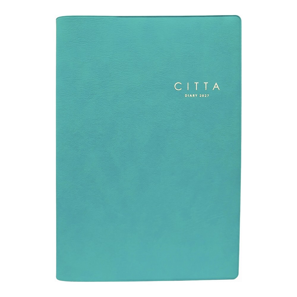 CITTA DIARY 2027 ターコイズブルーの表紙